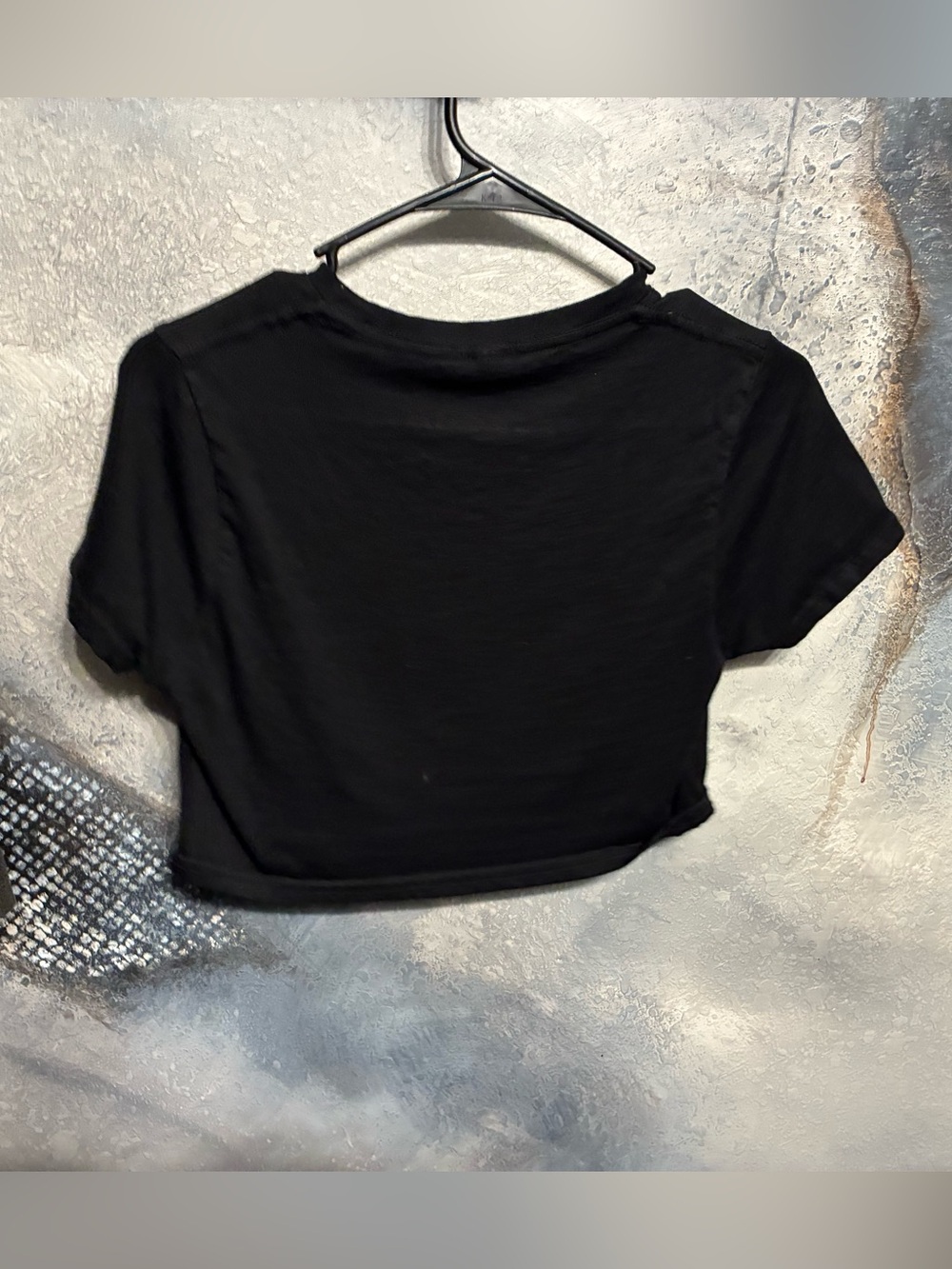 MARILYN MANSON BLACK CROP TOP SIZE SMALL 😈 - Picture 2 of 2